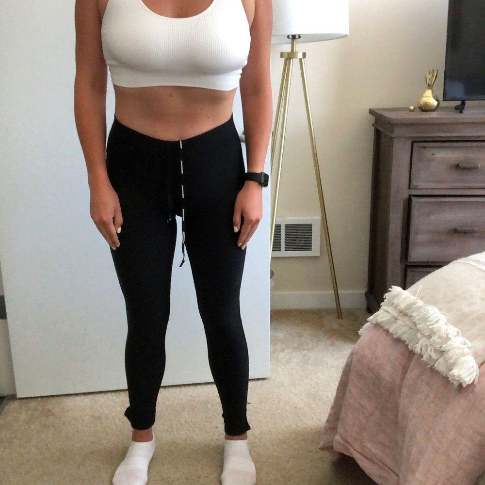 Nike DriFit Ankle Zipper Running Leggings